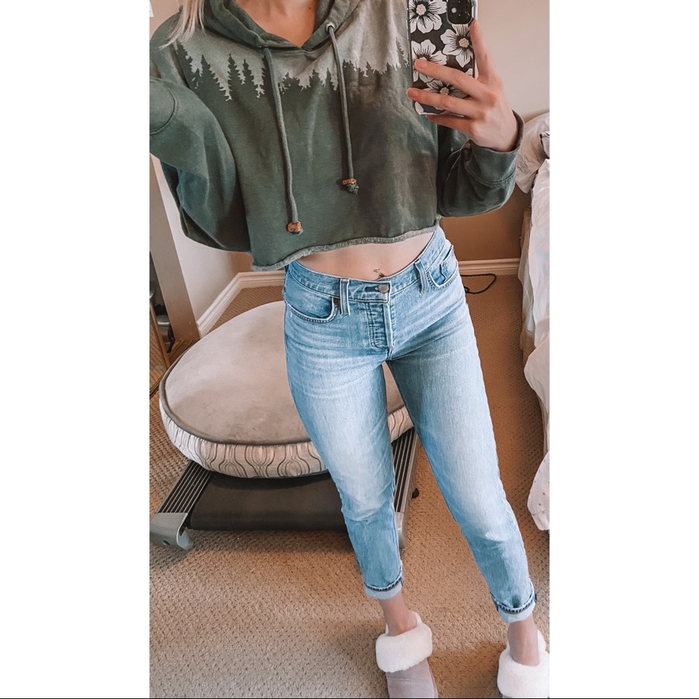 Tentree cropped hoodie